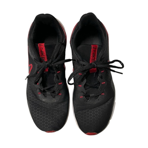 NIKE Legend Essential 2 Sneakers Black Red Size 9.5 Mens - Picture 7 of 9